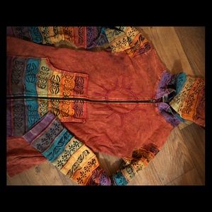 Rainbow hippie Hoodie 🌈